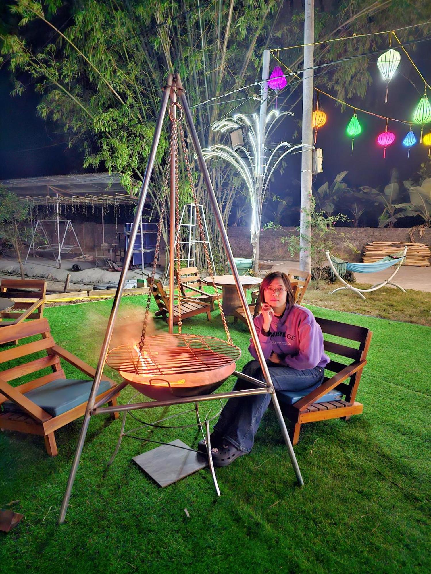 Quoc Khanh Bamboo Homestay นิญบิ่ญ ภายนอก รูปภาพ
