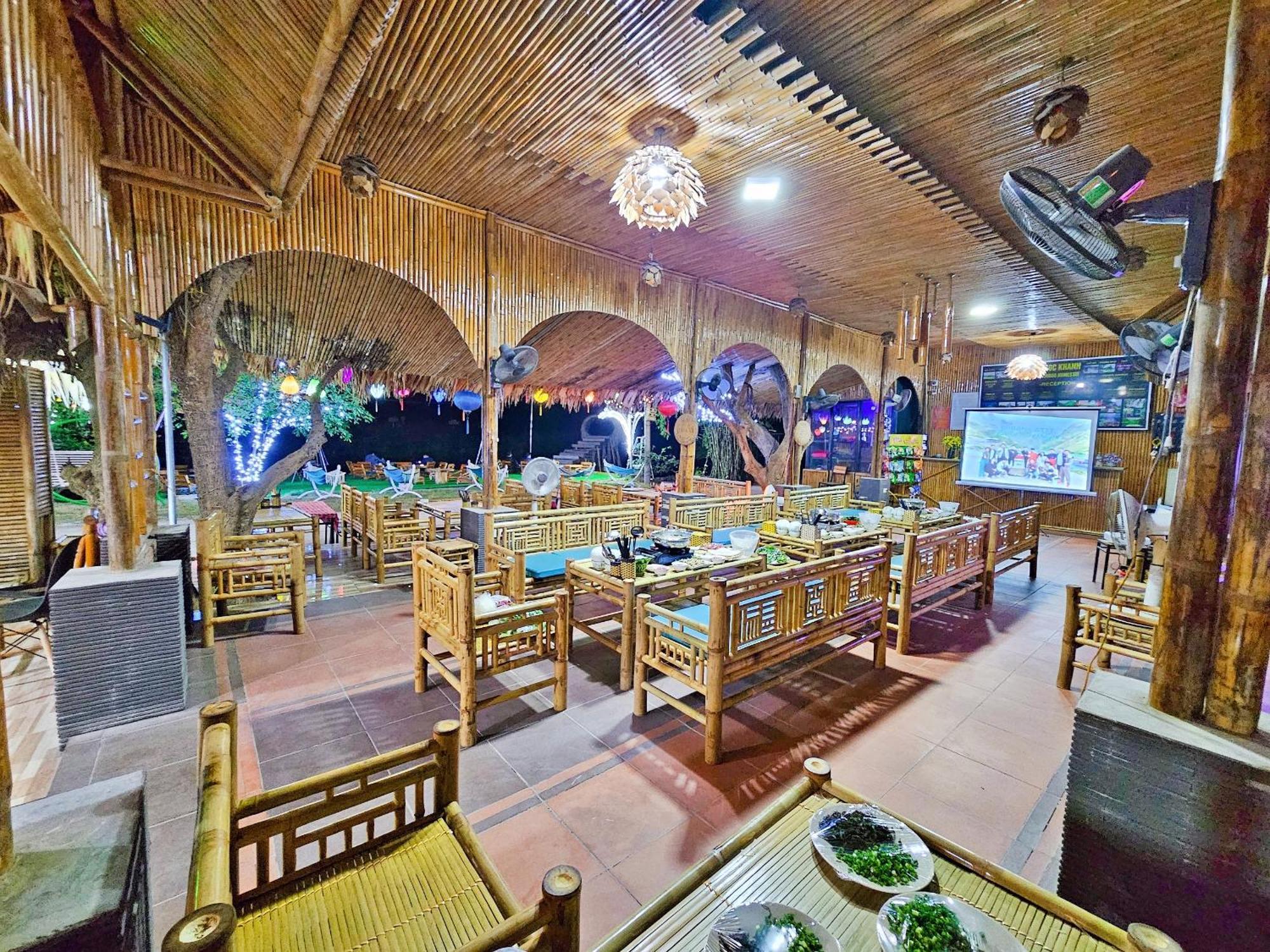 Quoc Khanh Bamboo Homestay นิญบิ่ญ ภายนอก รูปภาพ
