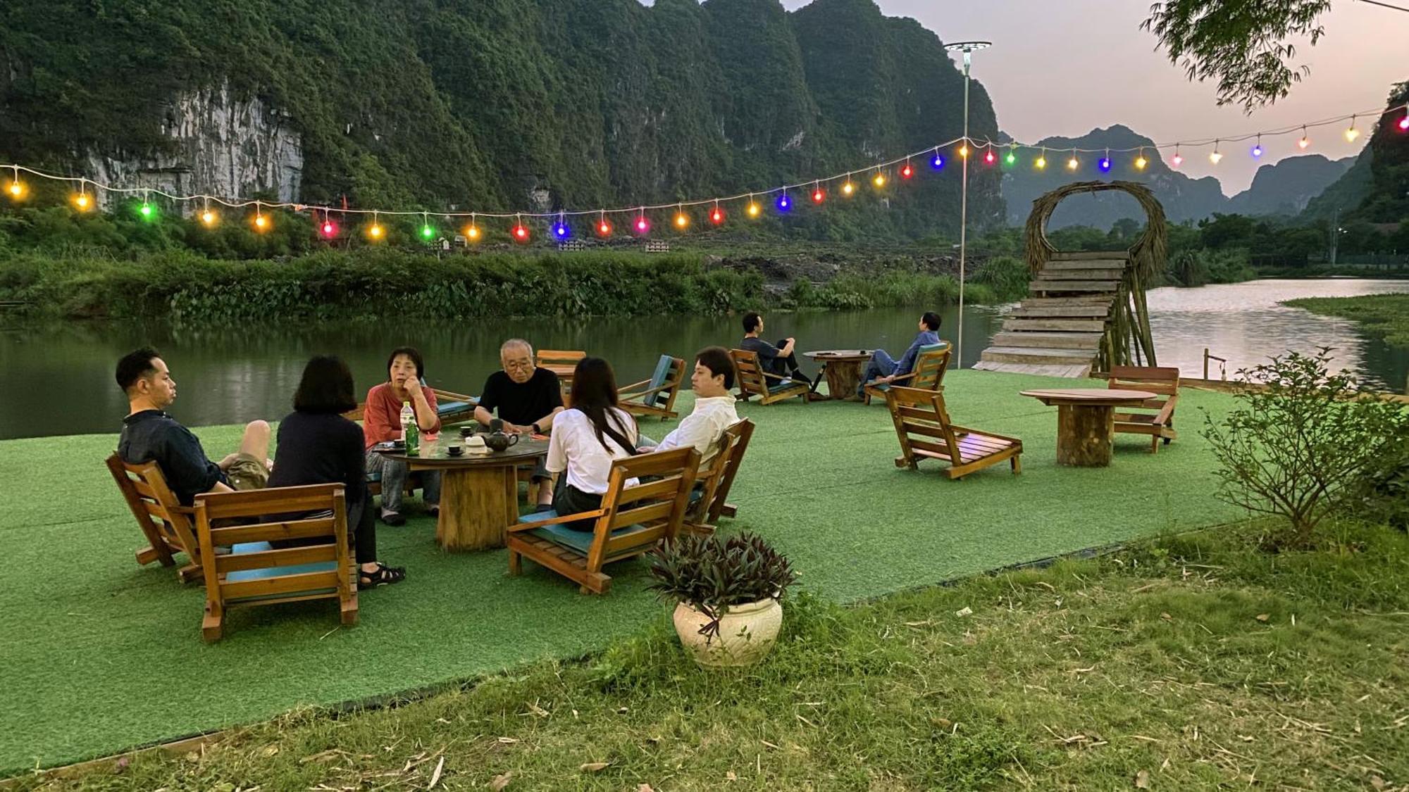 Quoc Khanh Bamboo Homestay นิญบิ่ญ ภายนอก รูปภาพ