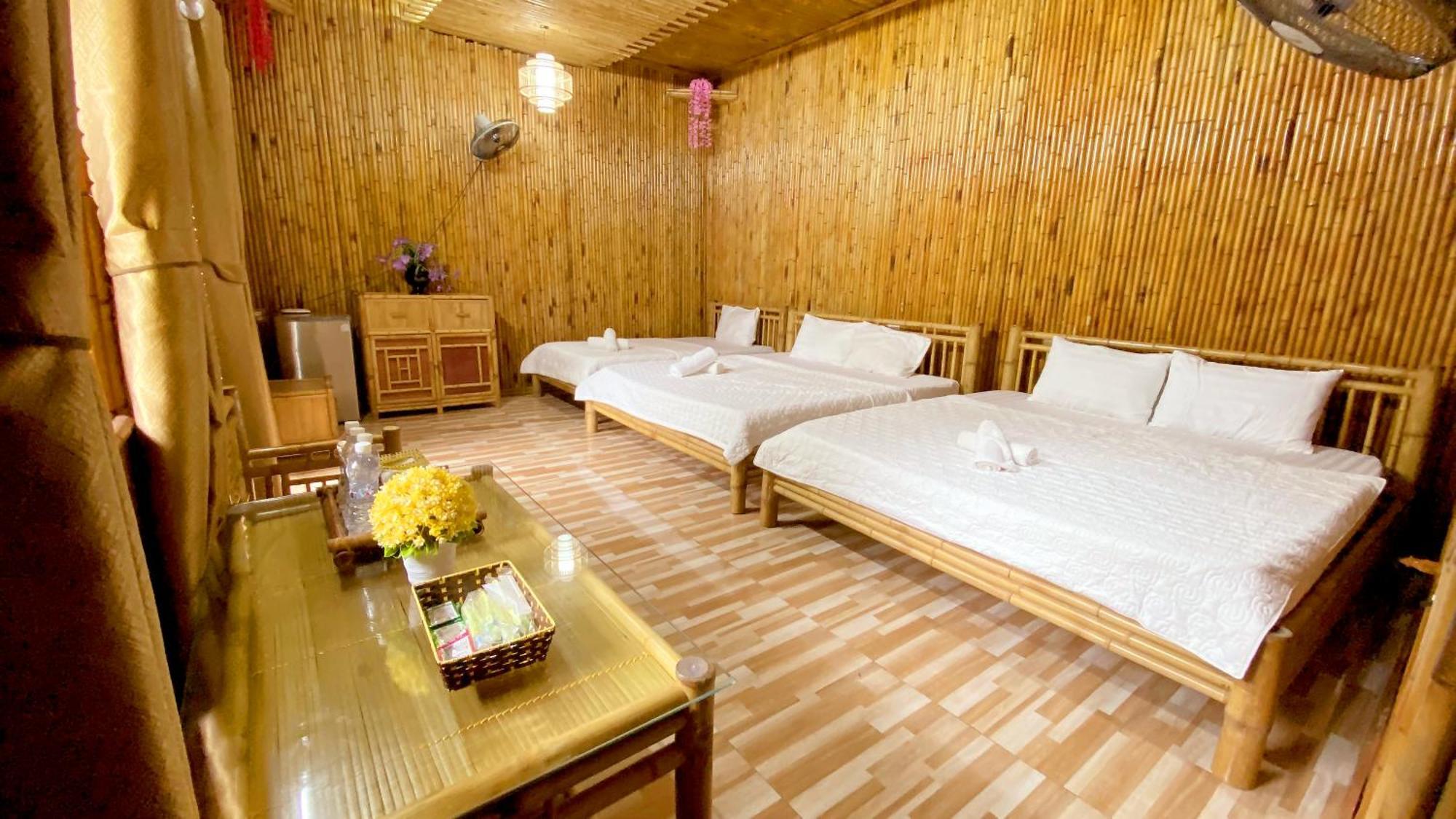 Quoc Khanh Bamboo Homestay นิญบิ่ญ ภายนอก รูปภาพ