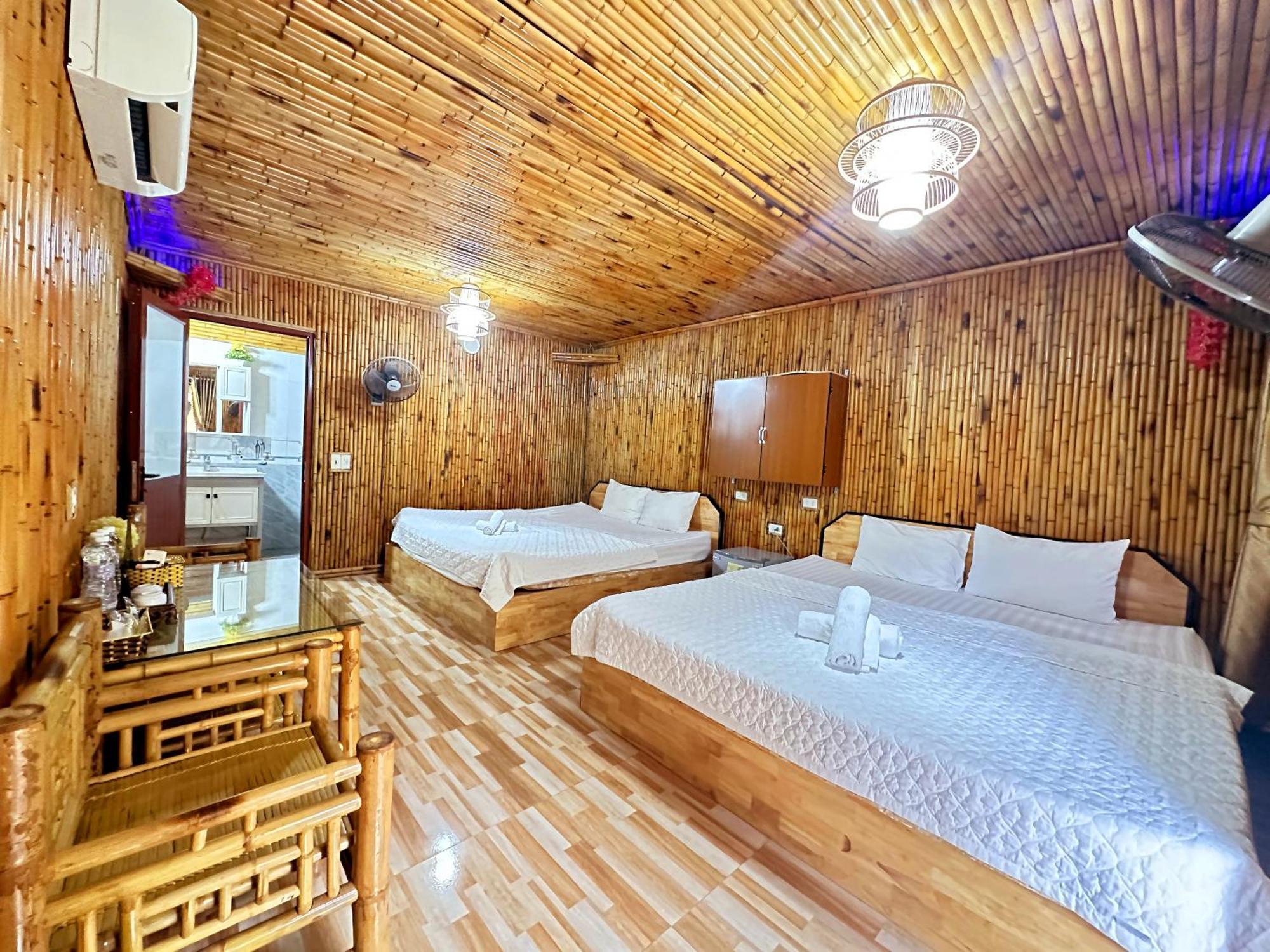 Quoc Khanh Bamboo Homestay นิญบิ่ญ ภายนอก รูปภาพ