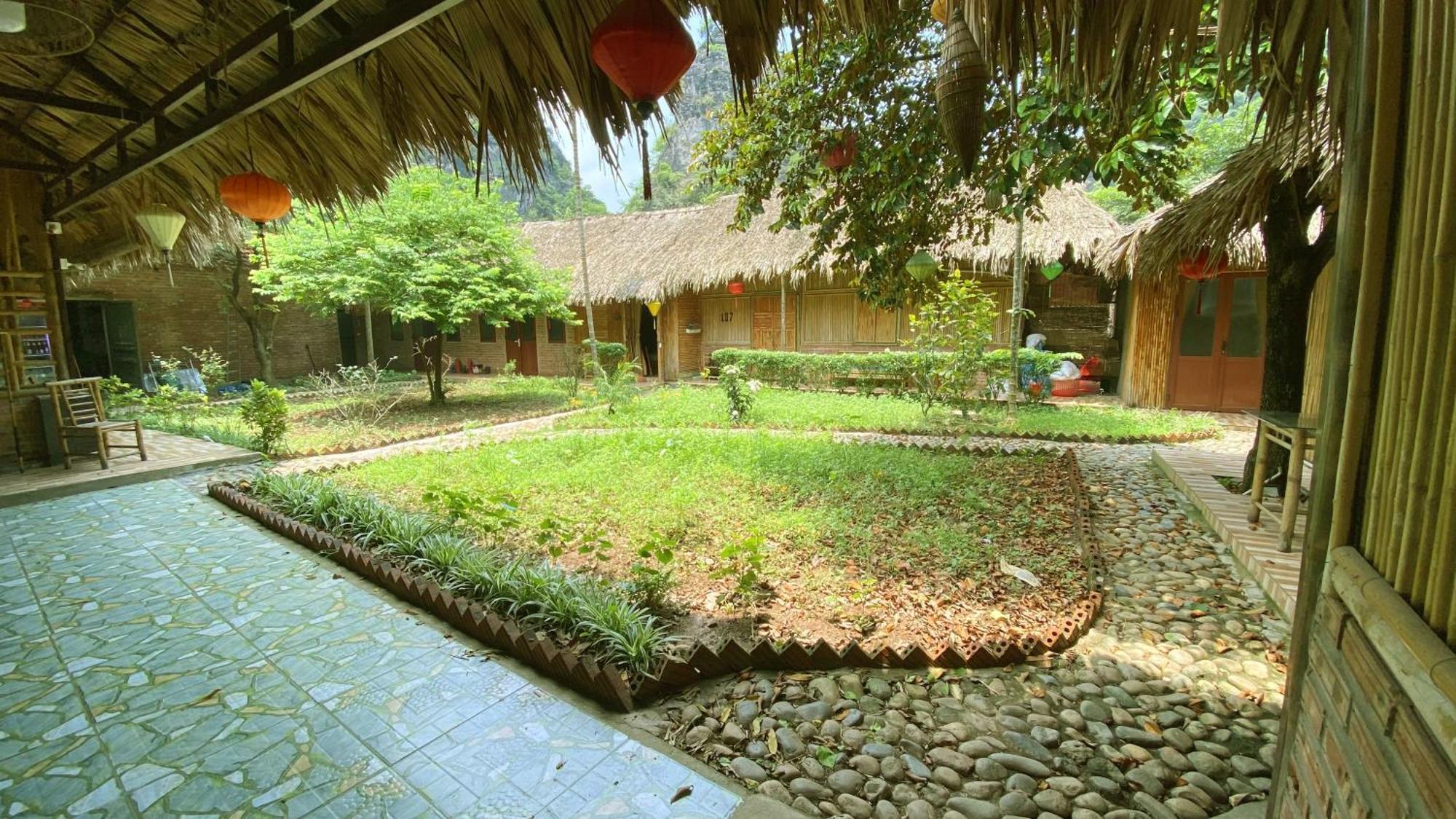 Quoc Khanh Bamboo Homestay นิญบิ่ญ ภายนอก รูปภาพ